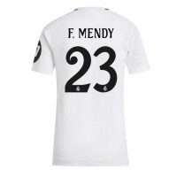 Camisa de Futebol Real Madrid Ferland Mendy #23 Equipamento Principal Mulheres 2024-25 Manga Curta